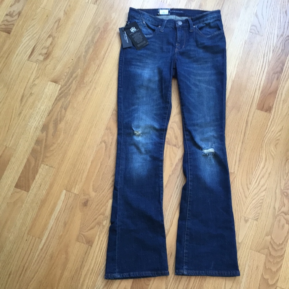 NWT Rock & Republic mid-rise boot cut   Jeans sz 6